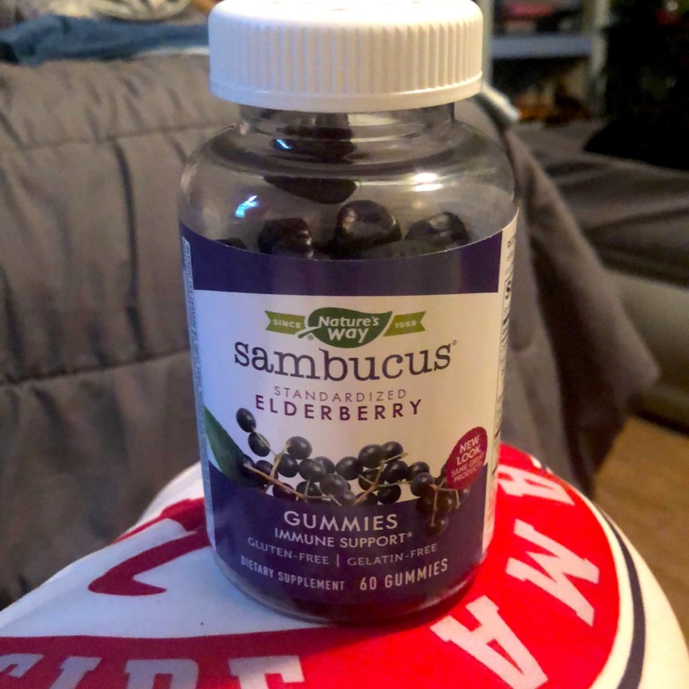 Sambucus standardized Elderberry gummies
